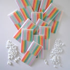 kuchenkerzen mit stecker in bunten farben von kleine fete. ohne neon